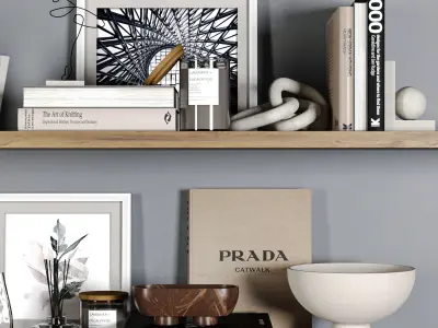 decorative set Vol017 3D model