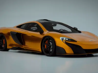 Mclaren 675lt 3D model