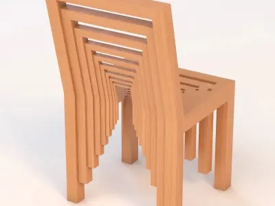 Inception Chair 3D model