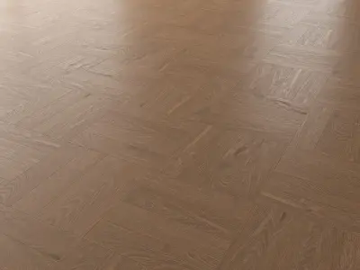 Parquet Oak Vincinyatta Brushed set 4 3D model