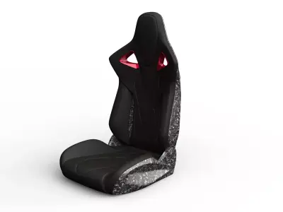 car seat 3D model