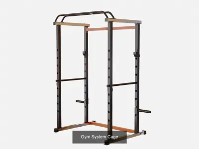 Gym System 3D Model Pack