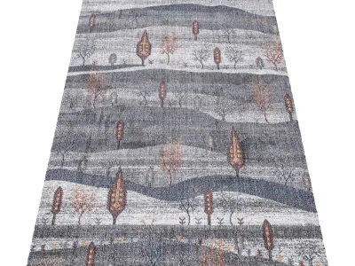 Rug Set 1352 3D model