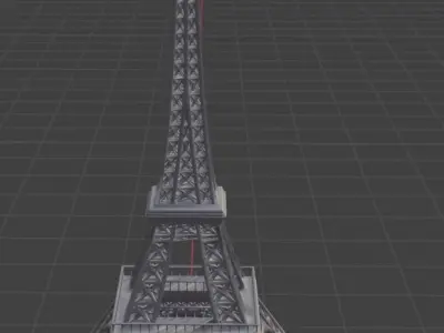 Eiffel Tower  3D model