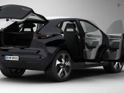Generic Future EV SUV 3D model