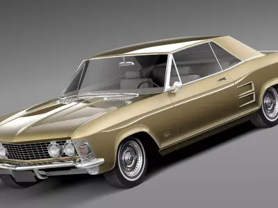 Buick Riviera 1962-1964 3D model