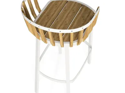 Ethimo Swing Stool 3D model