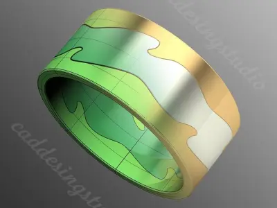 Ring od 135 3D print model
