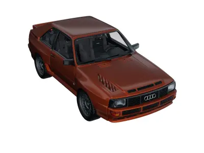 Audi - 1980 - Sport Quattro 3D model