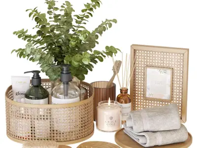 Bathroom Accessories-04 3D model