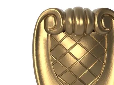  decorative pattern ready for 3D printing 3D model