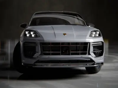 Porsche Cayenne Turbo 2024 3D model