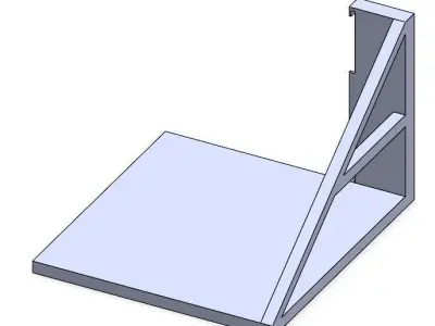 Simple Magnetic Shelf 3D model
