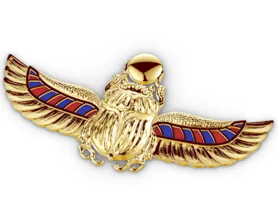 SCARAB SYMBOL 3D print model