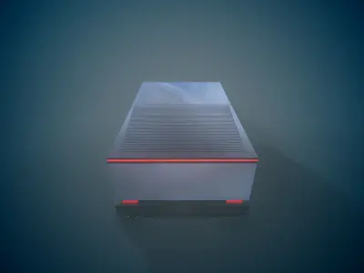 Tesla CyberTruck  Low-poly 3D model