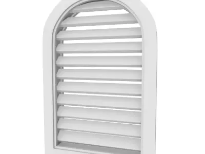 Gable Vent Style 3 3D model