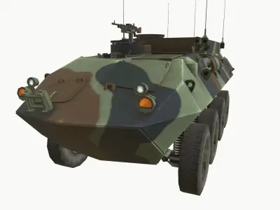 LAV-C2 Low-poly 3D model
