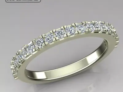 Band Ring 3D print model