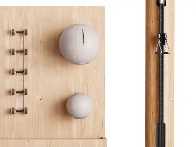 Gym equipment 01 3D model