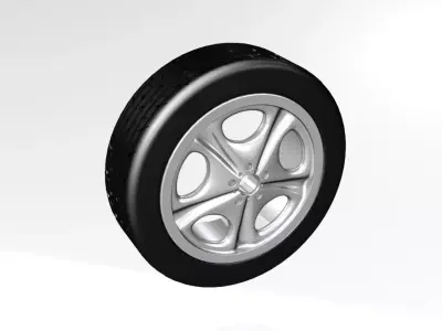 Car wheel 3D print model purchase