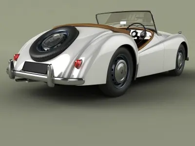 Triumph TR1 Prototype 3D model
