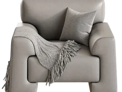 Pylon Armchair 3D model