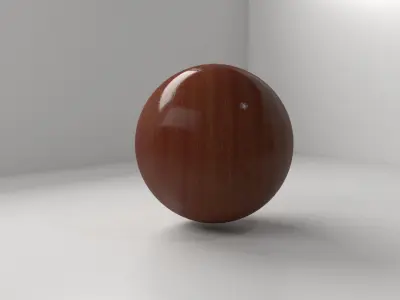 Woodball Ball 3D model