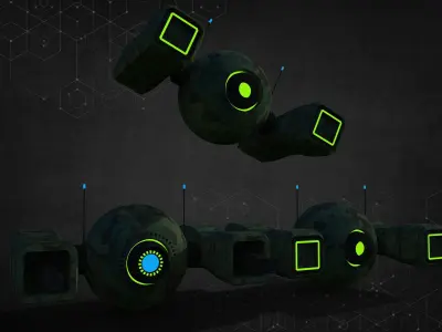 Soldier Drone  Type-4 The Engineer 3D model