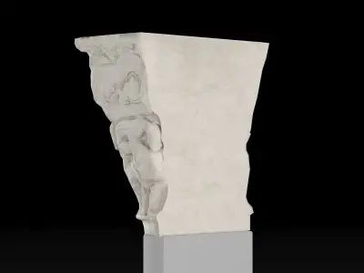 Capital 6 Low-poly 3D model