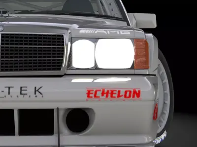 Mersedes-Benz 190E Evo 3D model