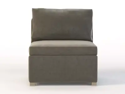 Cane Line Shape Sofa Center Module 3D model