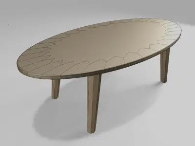 Modern Coffee Table Free 3D model