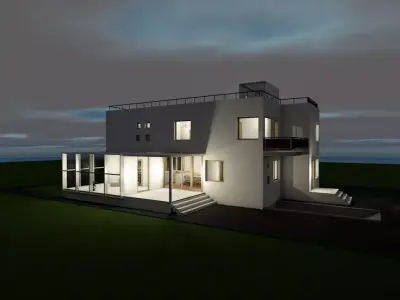 Residential house 3D model