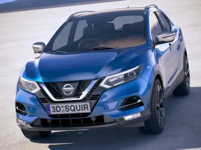 Nissan Qashqai 2018 3D model