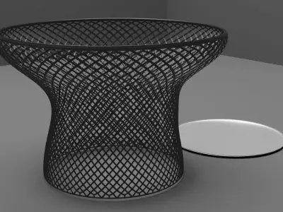 Decor round plate Free 3D print model