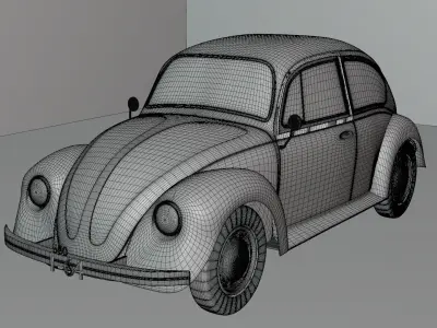 Volkswagen Beetle  3D model