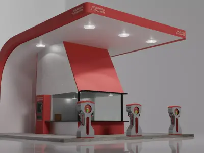 Charging Station 3D model