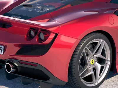Ferrari F8 Tributo 2020 3D model