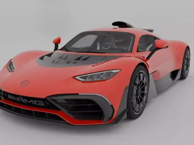 Mercedes-AMG One 3D model