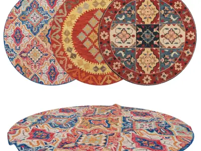 Rugs No 181 Low-poly 3D model