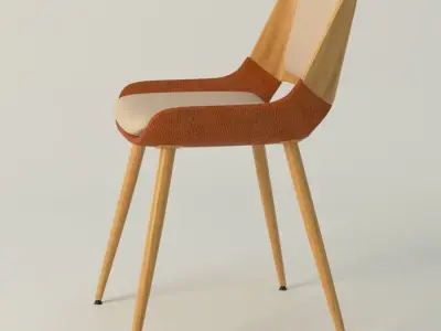Basil Leisure Chair 3D model