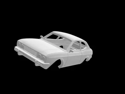 Fiat 128 coupe 3D print model