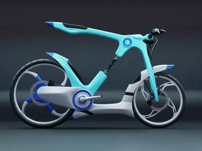 Bike fantasy 3D model