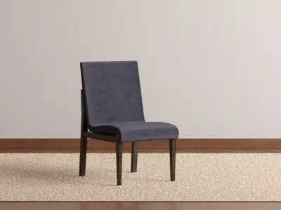 Driftwood Dining Chair 3D model