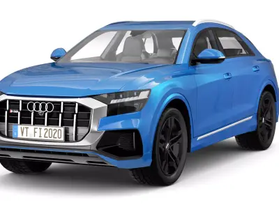 Audi Q8 3D model