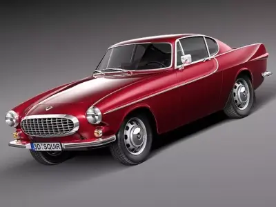  Volvo P 1800 1961 1973 3D model