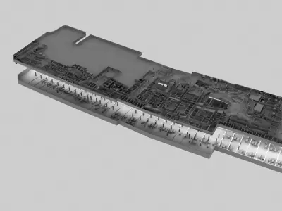 BIM Smart Construction Site 3D model