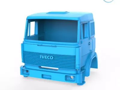Iveco 190 38 IT Runner Cabin 3D print model