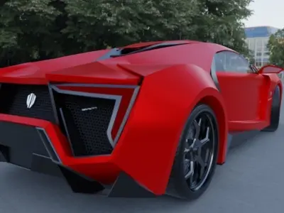 Lykanhypersport 3D model