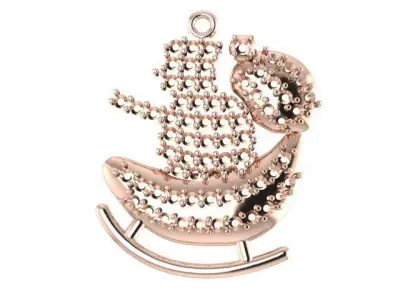 Christmas pendants 3D print model